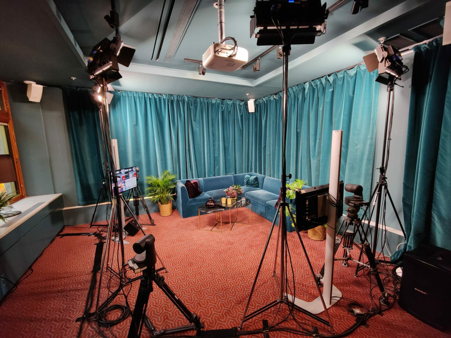 Livestream from studio