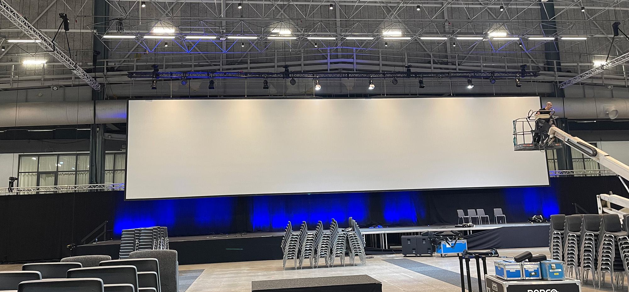 Projektorduk 24 meter